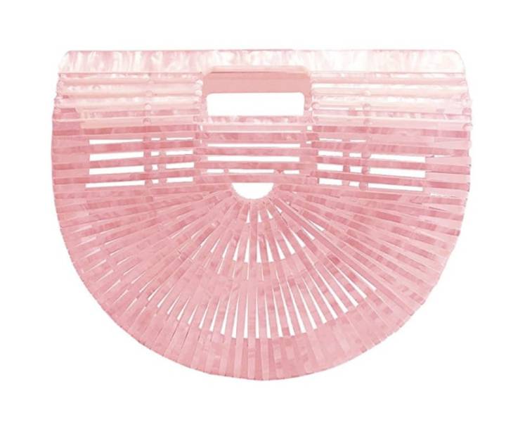 Acrylic pink bag